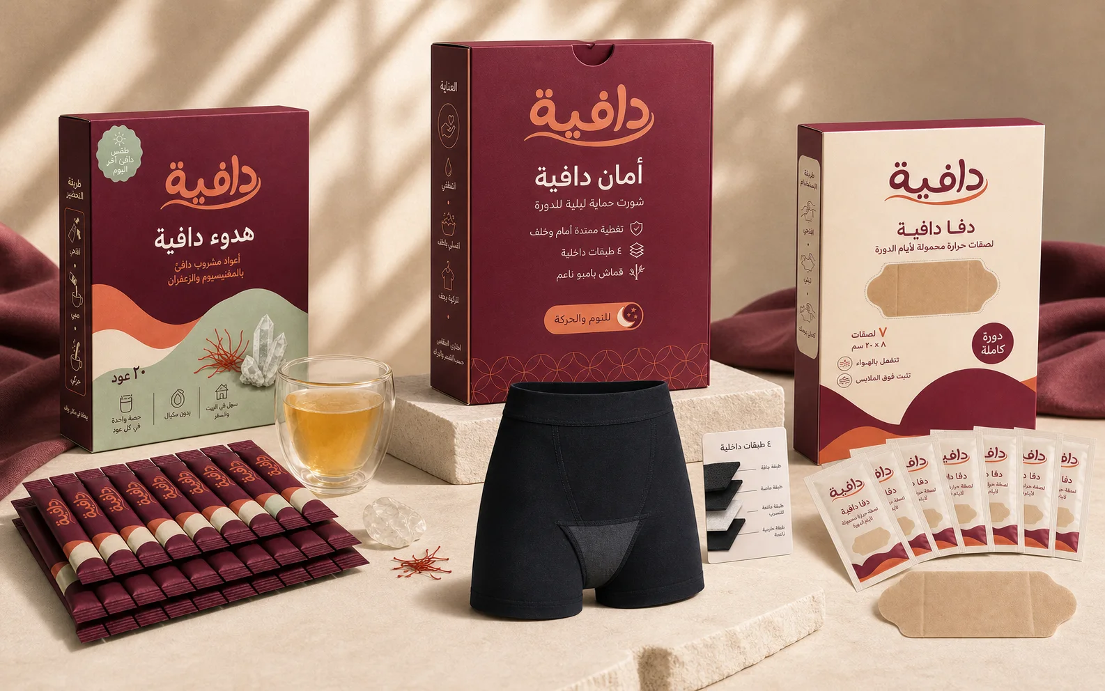 مجموعة دافية الكاملة: دفا دافية وأمان دافية وهدوء دافية